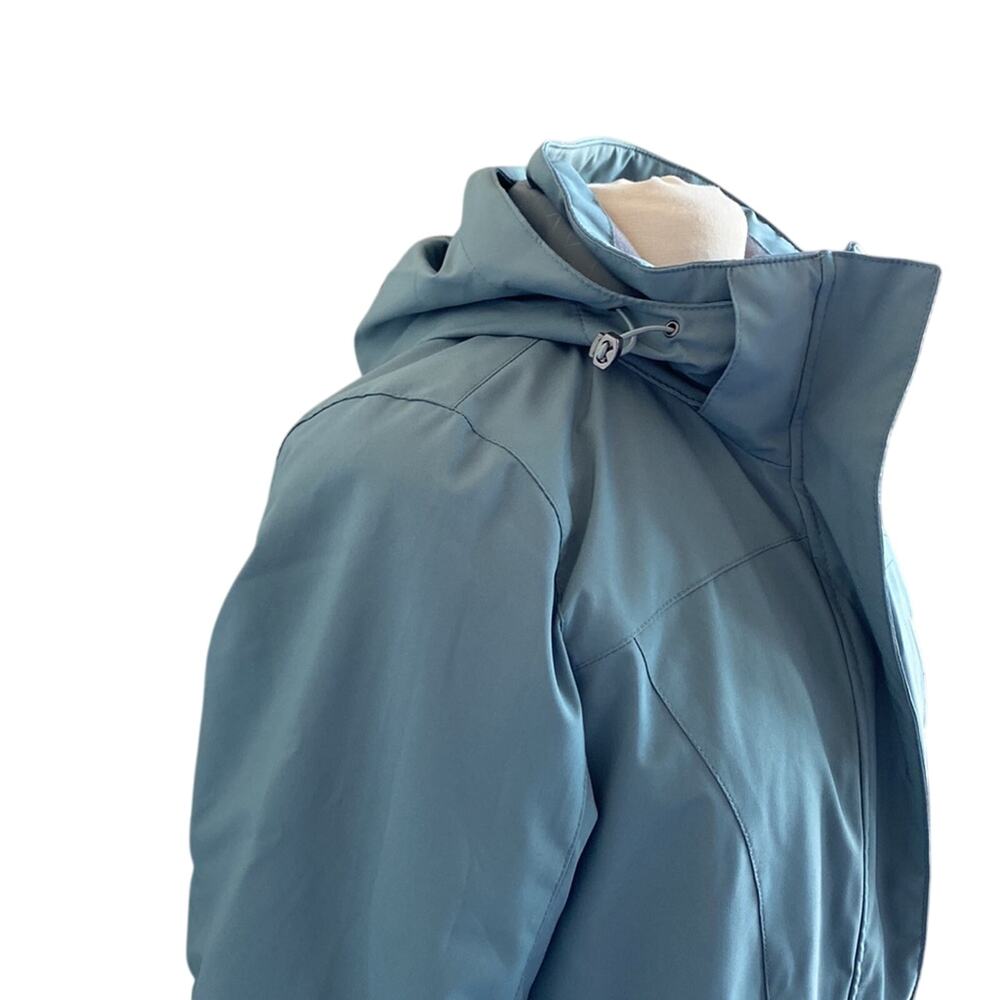 💎 ZEROXPOSUR Coat Women's Size Small Blue Wind Resistant - Picture 2 of 9